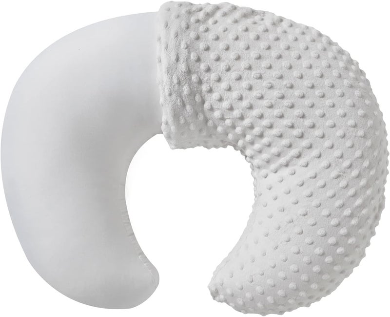 Aullar Nursing Pillow and Positioner with Minky Cover - Image 1